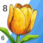 Vivid Color Paint By Number App Icon