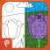 Color It Puzzle It: Flowers App icon
