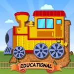 Train Puzzles for Kids App icon