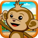Where's My Monkey? : Mickey the Monkey Edition App icon