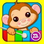 Abby Musical Puzzle: Kids Animal Piano Toy for Toddler Loves Music App icon