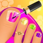 Summer Nail Spa App Icon
