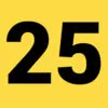 1 to 25 Numbers Challenge App icon