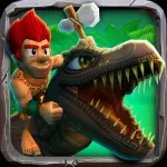 Caveman Dino Rush App icon