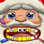 Christmas Dentist Office Salon Makeover Story App icon