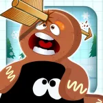 Gingerbread Stickman Shooting Showdown Bow and Arrow Free Christmas Games : Fun Casual Holiday Shooter Callenge App icon