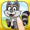 Animal drag & drop puzzle for toddlers App icon