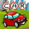ABC car games for children: Train your word spelling skills of cars and vehicles for kindergarten and pre-school App Icon