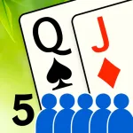 5-Handed Pinochle App Icon