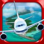3D Plane Flying Parking Simulator Game App icon