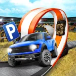 3D Monster Truck Parking Simulator Game App Icon
