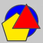 Geometric Shapes App icon