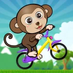 ABC Jungle Bicycle Adventure preschooler eLEARNING app App icon