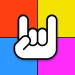 Rainbow Rock Tiles App Icon