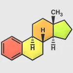 Steroids - Chemical Formulas of Hormones, Lipids, and Vitamins - From Testosterone to Cholesterol App icon