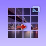 Sliding Picture Puzzle for Chromecast ios icon