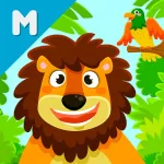 My First Tiny Zoo Puzzle Shape App icon