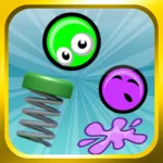 Green Goo Balls In The Bouncing World App icon