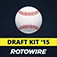 RotoWire Fantasy Baseball Draft Kit 2015 App icon