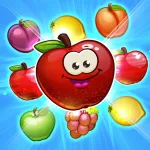 A Juicy Jelly Fruits Color Match 3 And Swipe Fun Play Free App icon