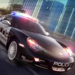 City Police Car Driver simulator – Drive in cops vehicle, chase & arrest the robbers App Icon