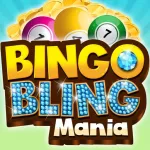A Bingo Bling Mania Diamond Jewels Madness Gems Cards Saga Free Games App icon