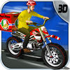 Pizza Bike Rider :Pizza Delivery Bike Rider 4 Kids App Icon