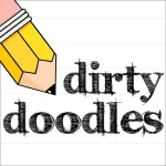 Dirty Doodles NSFW Party Game App Icon