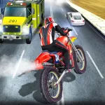 Bike Traffic Race Mania a Real Endless Road Racing Run Game App Icon