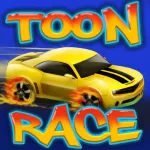 A Mini Toy Toon 3D Car Motor Racing Lightning Fast Auto Race Game App icon