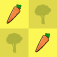 Preschool Memo Game  Fruits and Vegetables
