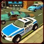 Police Car Race & Chase Adventure Sim 3D App Icon