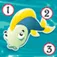A Fishing Counting Game for Children to learn and play with freshwater fish App Icon