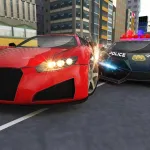 Super Police Car Chase 3D ios icon