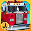 Fire Engines and other Trucks - puzzle game App