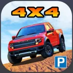 3D OffRoad Truck Parking 2 PRO  Extreme 4x4 Dirt Racing Stunt Simulator