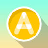 ABC Writing in Flat Design App Icon