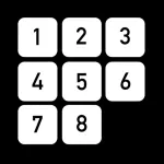 A 15 Puzzle Game Watch & Phone App Icon