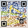 Excavator Crane Construction QR-code Download