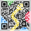 Color Snake QR-code Download