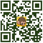 Baby Monkey (going backwards on a pig) QR-code Download