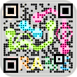 Hexic Flow: Color Frames QR-code Download