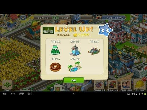 Video guide by Android Games: Township Level 33 #township