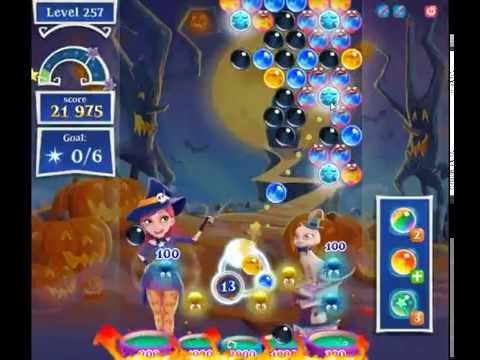 Video guide by skillgaming: Bubble Witch Saga 2 Level 257 #bubblewitchsaga