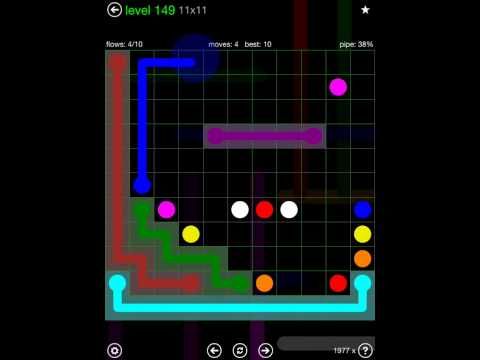 Video guide by iOS-Help: Flow Free 11x11 level 149 #flowfree