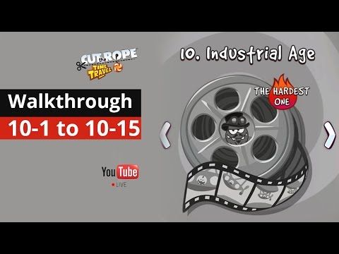 Video guide by KloakaTV: Cut the Rope: Time Travel Levels 10-1 to  #cuttherope