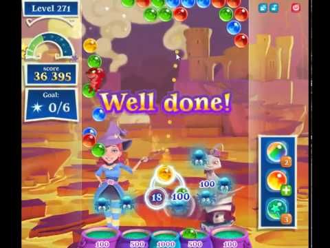 Video guide by skillgaming: Bubble Witch Saga 2 Level 271 #bubblewitchsaga
