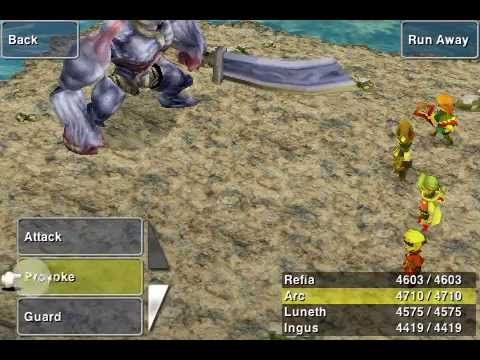Video guide by : FINAL FANTASY III beating iron giant on level 69 #finalfantasyiii