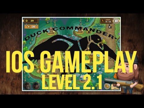 Video guide by ios gaming: Duck Commander: Duck Defense Level 21 #duckcommanderduck