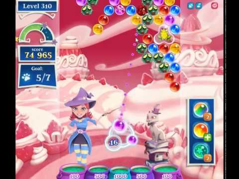 Video guide by skillgaming: Bubble Witch Saga 2 Level 310 #bubblewitchsaga